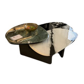 Huimei Modern Marble Coffee Table β Triple Marble Finish Huimei Furniture