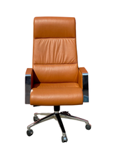 Huimei High Back Executive Office Chair β Original Leather Finish