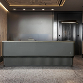 DW-FLL-018 Modern Luxury Reception Desk β 240 Γ 80 Γ 105 cm
