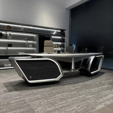 HUIMEI Executive Desk β Luxury High-End Aircraft-Modeling CEO Table (260 Γ 100 cm)