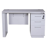 Huimei White Office Table 120 / 140 CM Huimei Furniture