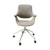 Humei CM-XS-075BSD Modern Fabric Office Chair β Contemporary Comfort with Sleek Chrome Base Huimei Furniture