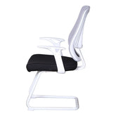 Huimei CO-319 Mesh Visitor Chair β Black & White Huimei Furniture