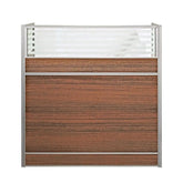 Huimei Cubicle Work Station 100/120 cm , Brown Color Huimei Furniture
