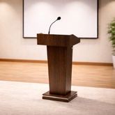 Podium Stand BT-50 Brown Color