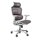 Huimei High Back Medicate Design Office Chair β Silver & Grey Huimei Furniture
