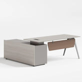 Huimei Executive Office Table, Matt White Color, YD-200 Huimei Furniture