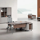 Huimei Executive Office Table, Matt White Color, YD-180 Huimei Furniture