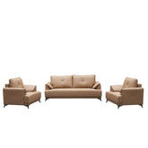 Huimei XP-238 Office Sofa Set 3+1+1, Beige Color Huimei Furniture
