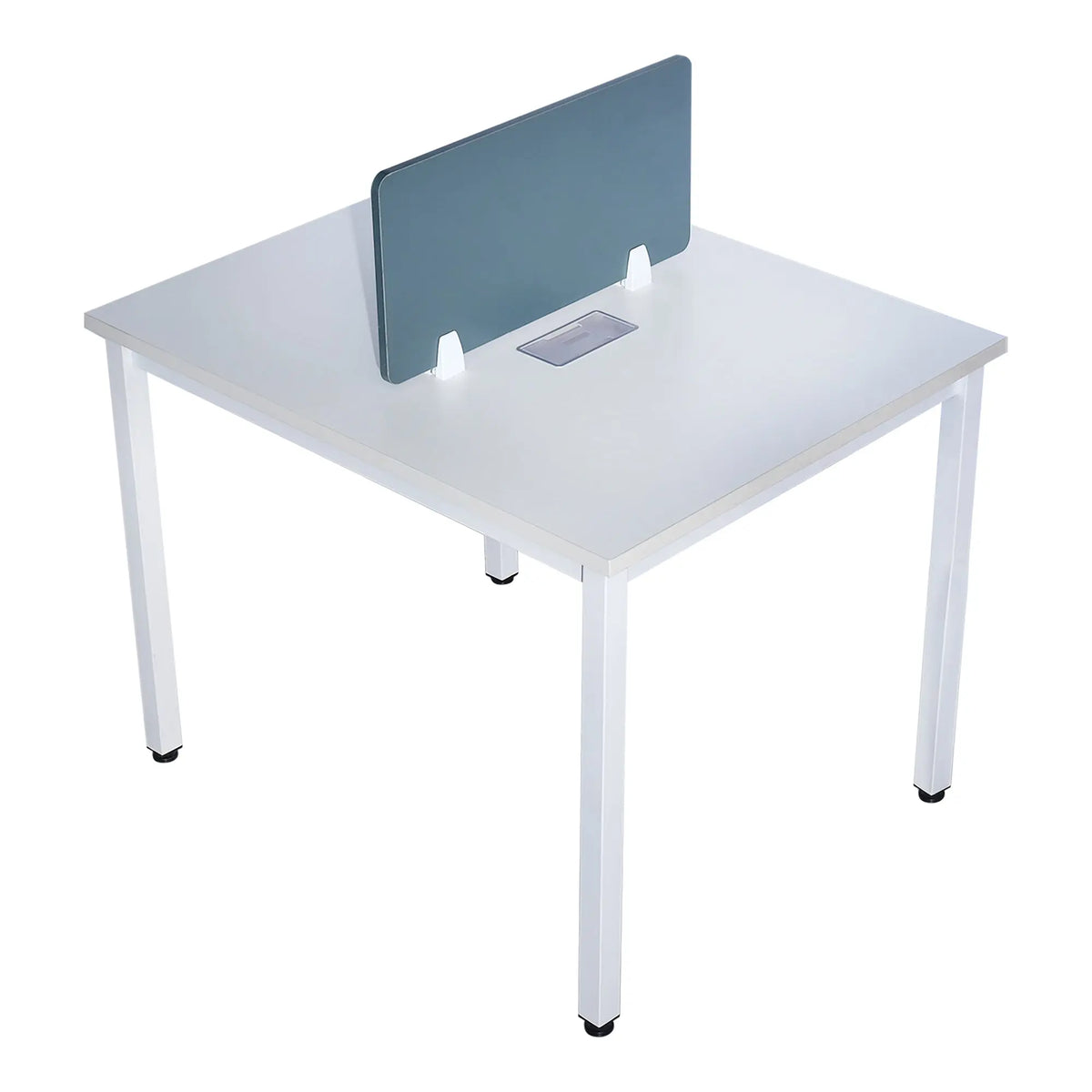 Modern Office Workstation Desk with Divider – 100×80 CM Huimei Furniture