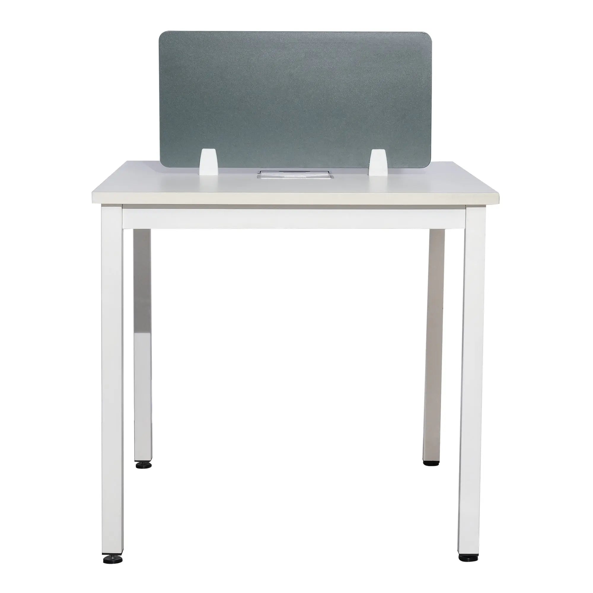 Modern Office Workstation Desk with Divider – 100×80 CM Huimei Furniture