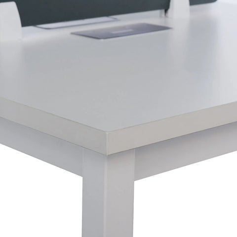 Modern Office Workstation Desk with Divider – 100×80 CM Huimei Furniture