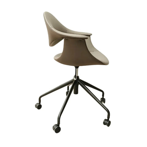 Humei CM-XS-075CS Modern Leather Office Chair – Minimalist Comfort with Sleek Black Base Huimei Furniture