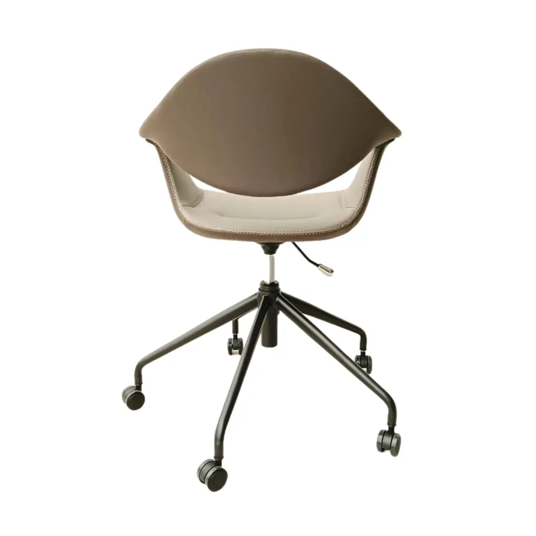 Humei CM-XS-075CS Modern Leather Office Chair – Minimalist Comfort with Sleek Black Base Huimei Furniture
