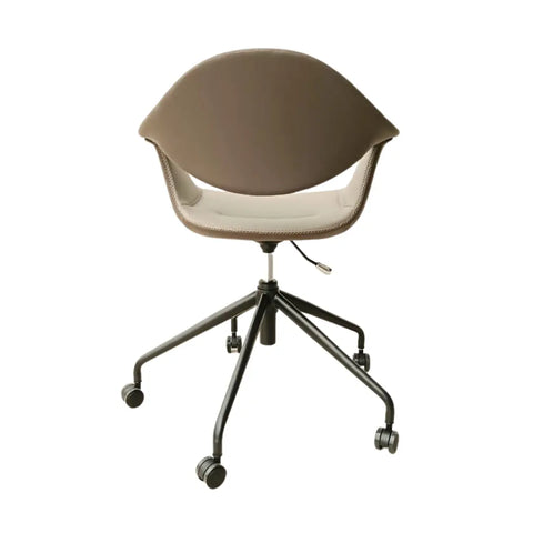 Humei CM-XS-075CS Modern Leather Office Chair – Minimalist Comfort with Sleek Black Base Huimei Furniture