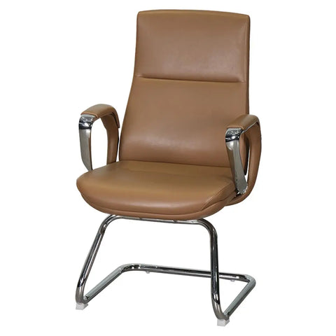 Huimei Office Visitor Chair YS-1812 C, Brown Color Huimei Furniture