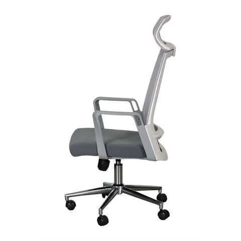 Huimei High Back Office Chair Grey 1902 A Huimei Furniture
