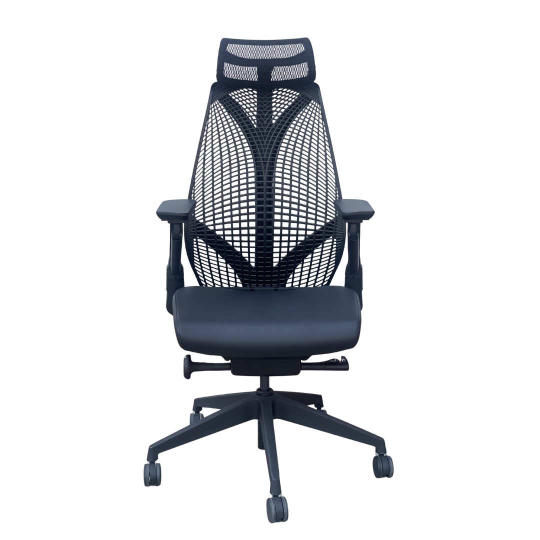2003B-2 Ergonomic High Back Mesh Office Chair with Adjustable Headrest