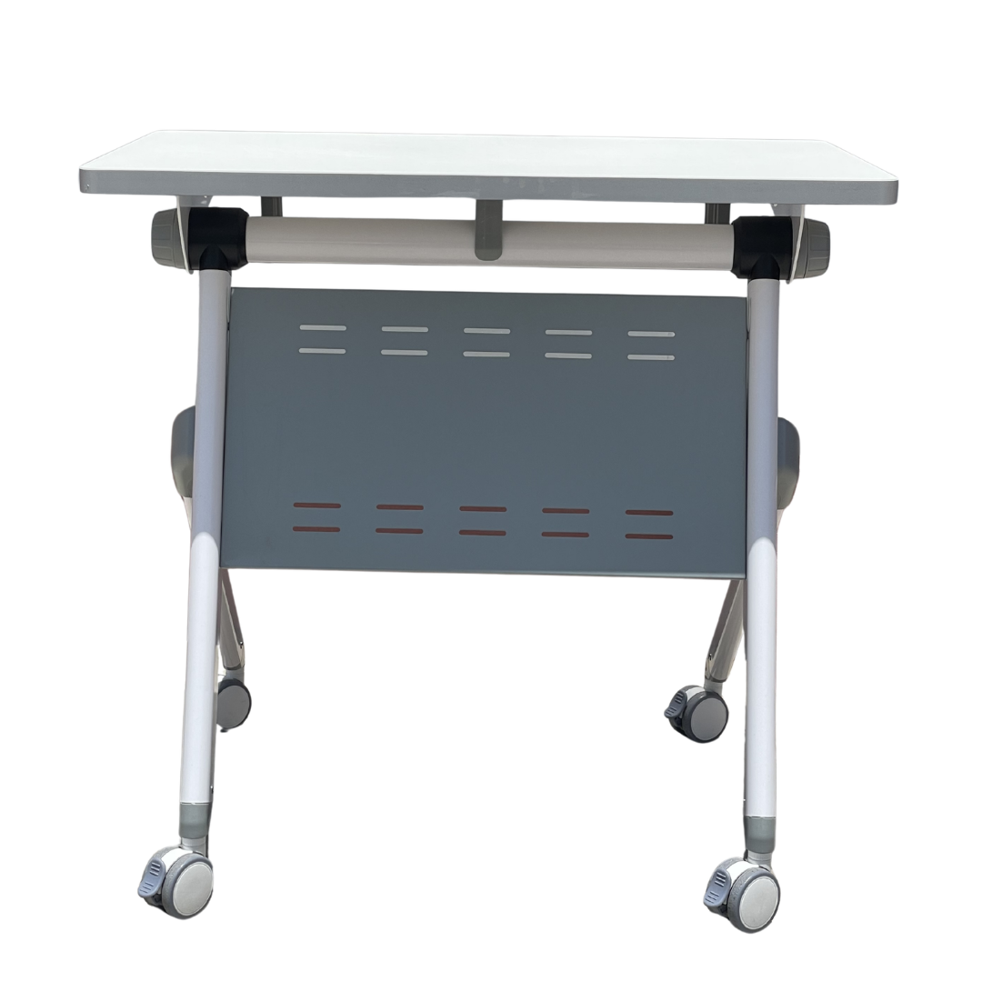 T002T-2 Training Table – 80 × 50 cm | Foldable Mobile Desk