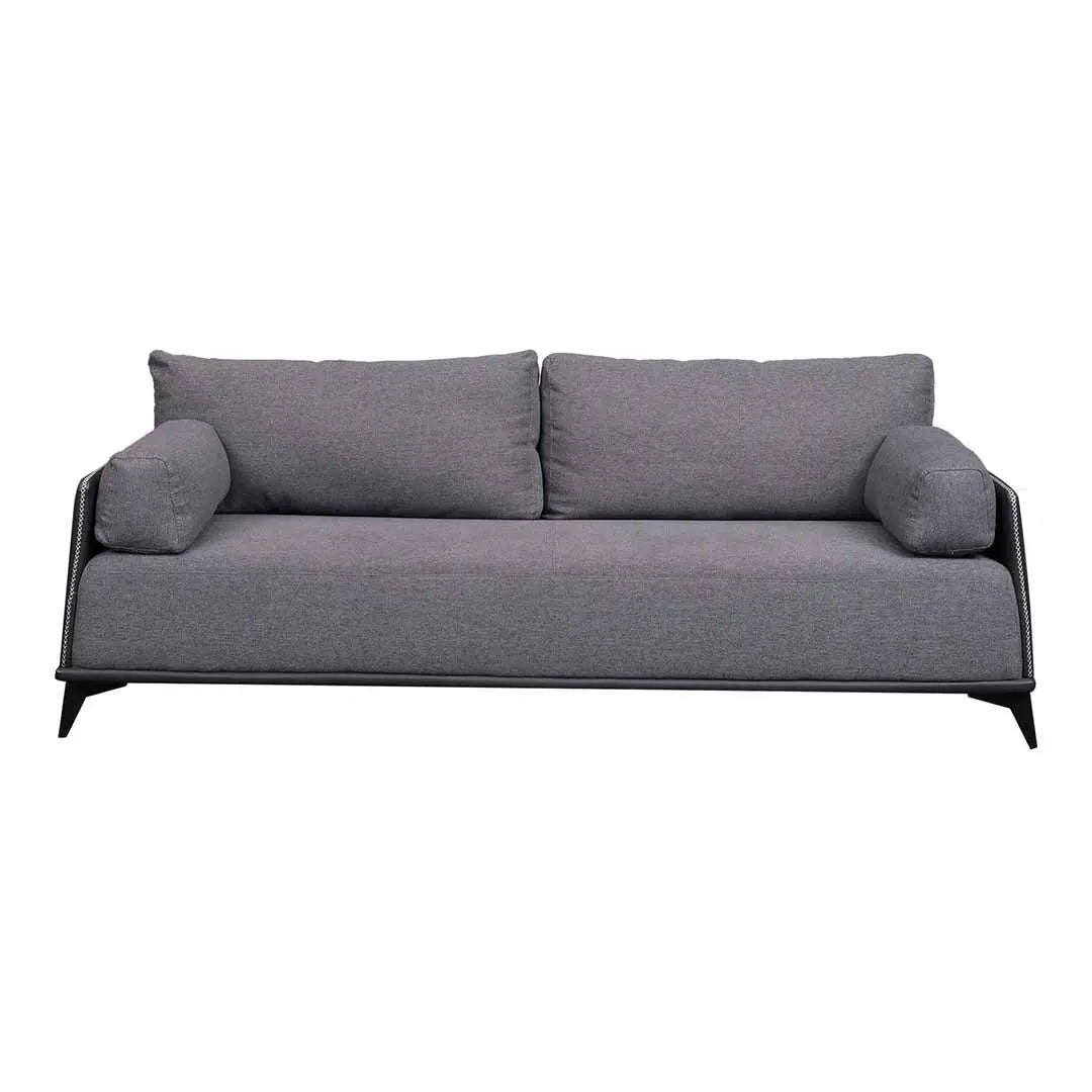 Huimei PU Leather Sofa Set Grey Color, 2106-P Huimei Furniture