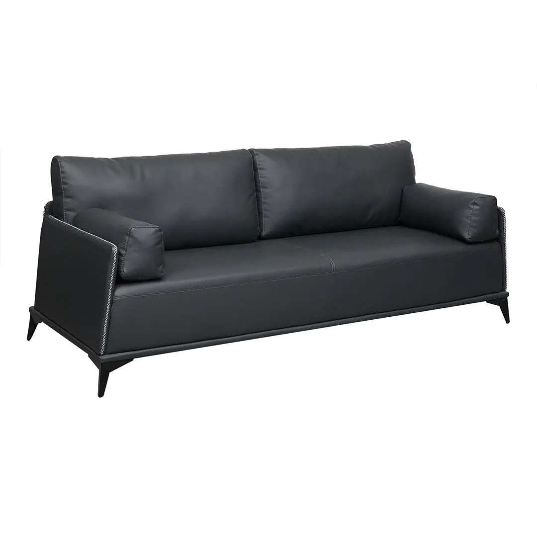 Huimei PU Leather Sofa Set Grey Color, 2106-P Huimei Furniture