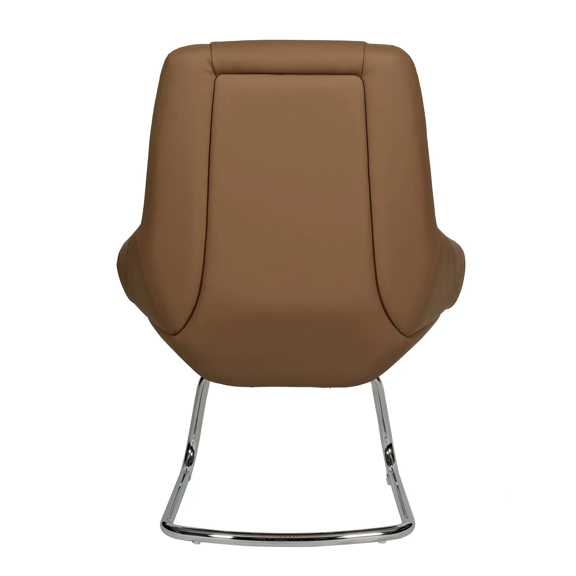 Huimei Office Visitor Chair 2212-C Brown Color Huimei Furniture
