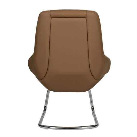 Huimei Office Visitor Chair 2212-C Brown Color Huimei Furniture