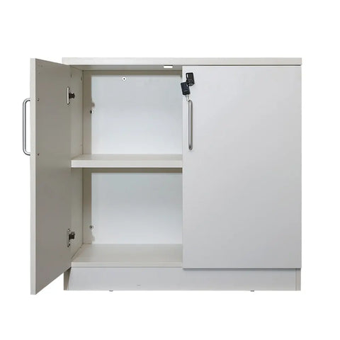 Huimei White Office Cabinet | 720-C07 | 80×40×80 cm Huimei Furniture