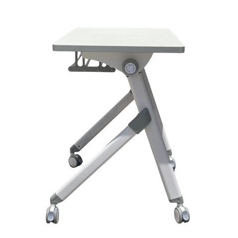 T002T-2 Training Table – 80 × 50 cm | Foldable Mobile Desk
