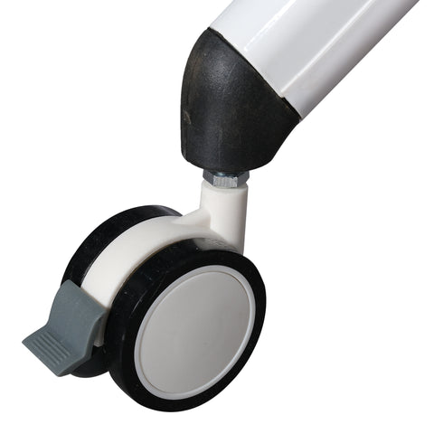 Huimei Folding Training Table, White Color