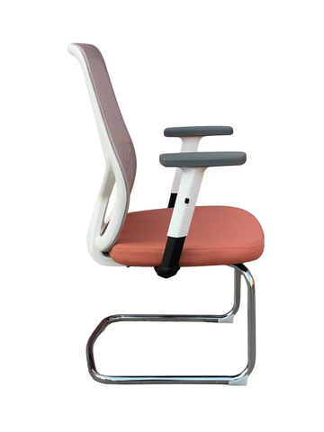 825-C – Huimei Visitor Chair (Mesh Back & Fabric Seat)