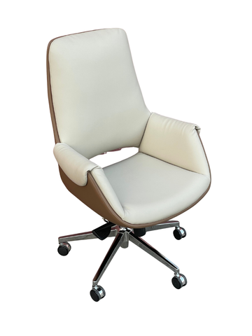 Huimei YS-2217-B Low Back Executive Office Chair – Luxury Upholstered Design