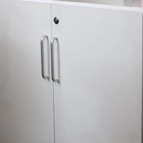 Huimei Two Door Cabinet 720-C05, Off White Color Huimei Furniture