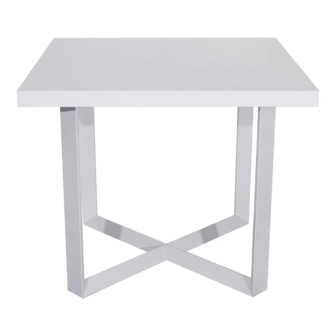 Huimei Square Shaped Meeting Table 720-MT05, Matt White Color Huimei Furniture