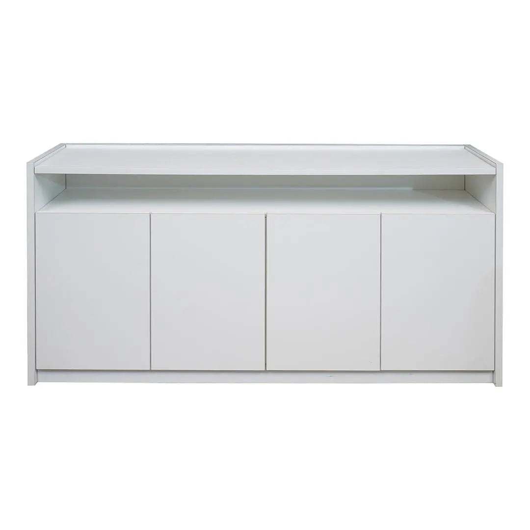 Huimei 810-C02 Low Cabinet, Matt White Color Huimei Furniture
