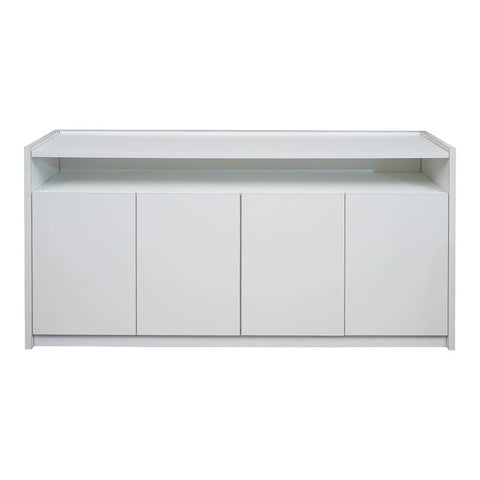 Huimei 810-C02 Low Cabinet, Matt White Color Huimei Furniture