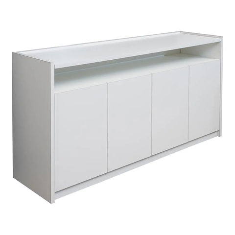 Huimei 810-C02 Low Cabinet, Matt White Color Huimei Furniture
