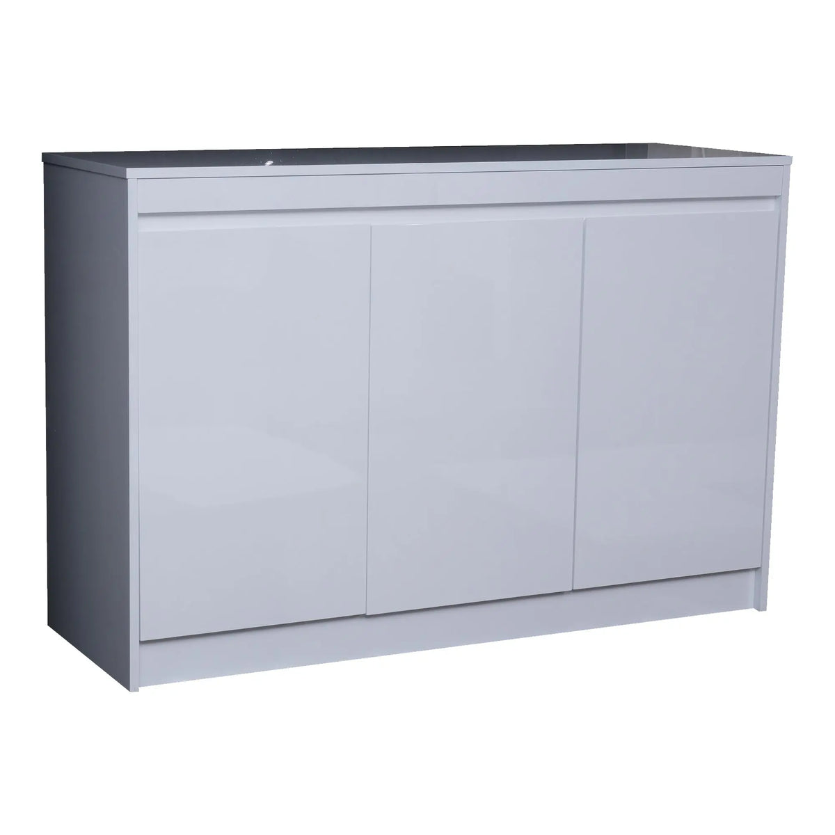 Huimei HDF Low Cabinet BG-9907 Glossy White Color Huimei Furniture