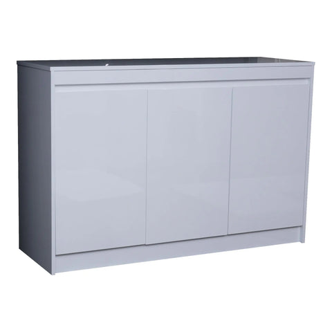 Huimei HDF Low Cabinet BG-9907 Glossy White Color Huimei Furniture