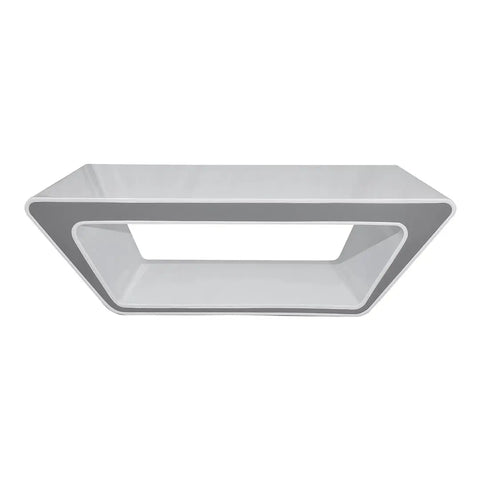 Huimei Glossy Coffee Table BG-9953 White Color Huimei Furniture