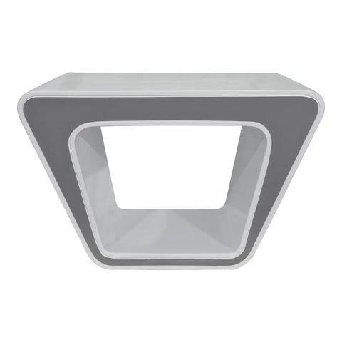 Huimei Glossy BG-9953-S Coffee Table, White Color Huimei Furniture