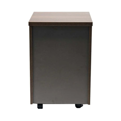 100/120/140 cm Office Table with Movable Drawers, Brown Color Huimei Furniture