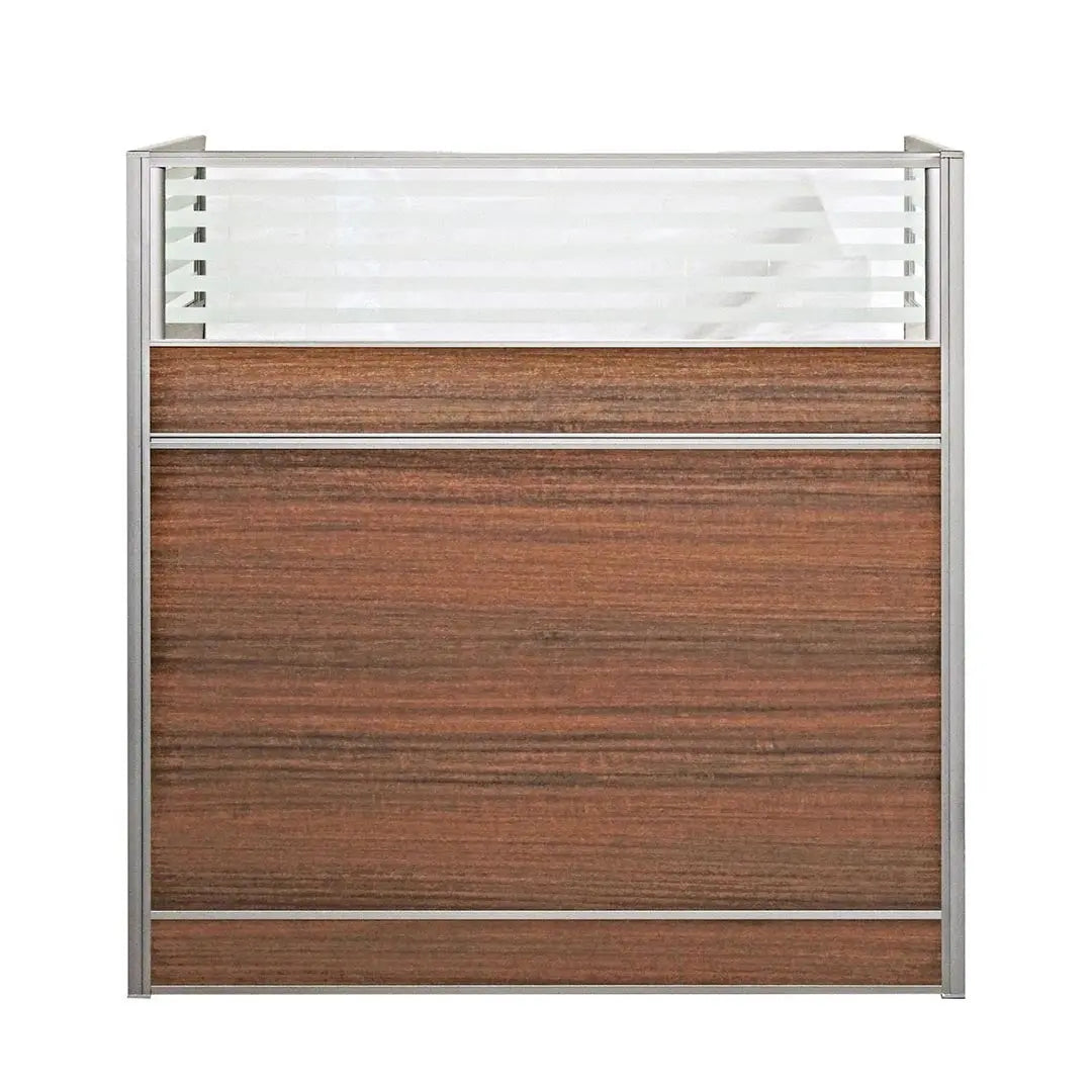 Huimei Cubicle Work Station 100/120 cm , Brown Color Huimei Furniture