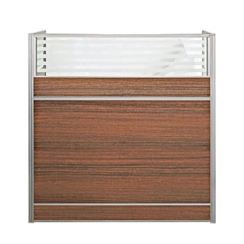 Huimei Cubicle Work Station 100/120 cm , Brown Color Huimei Furniture