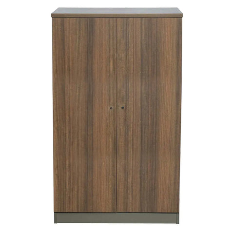 Two Door Office Cupboard BT-080 / BT-120 / BT-160 Brown Color Huimei Furniture