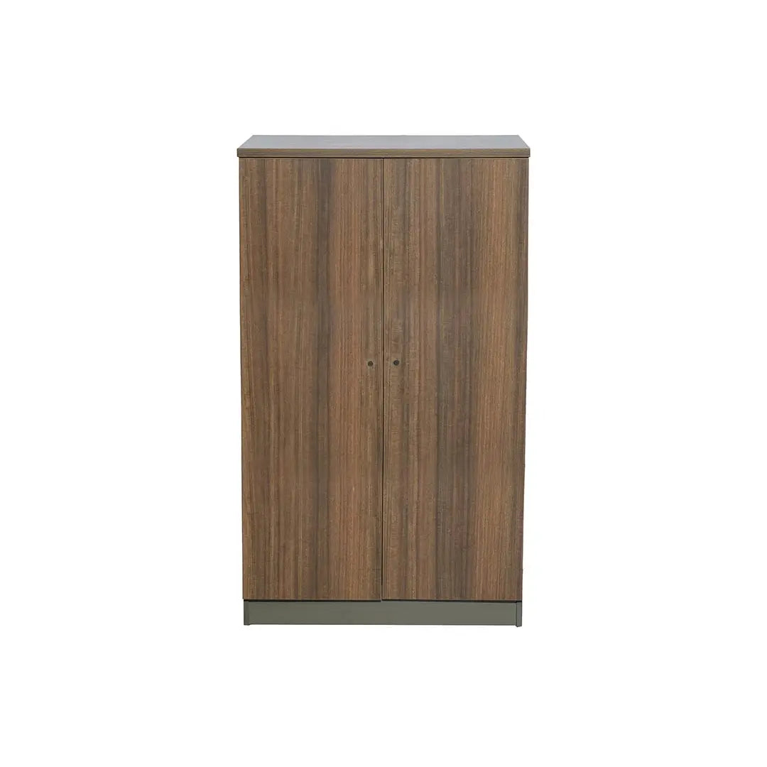 Two Door Office Cupboard BT-080 / BT-120 / BT-160 Brown Color Huimei Furniture