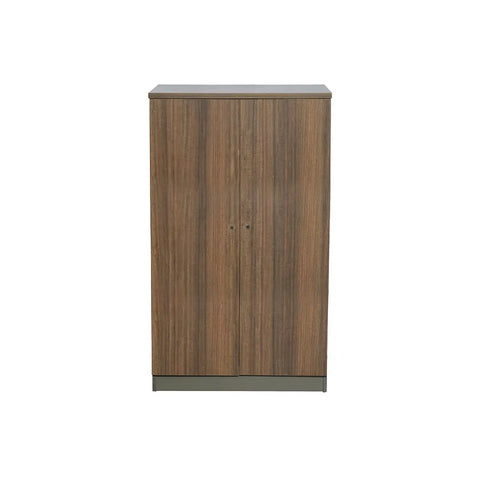 Two Door Office Cupboard BT-080 / BT-120 / BT-160 Brown Color Huimei Furniture