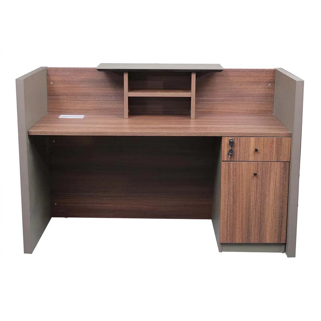160/180/200/240 CM Reception Table, Brown Color Huimei Furniture