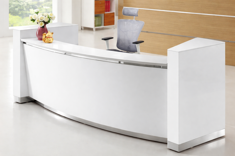 BG-092A Modern Reception Desk – 280 × 90 × 110 cm