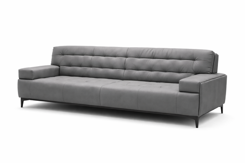 SF-239 Genuine Leather Office Sofa Set – 3+1+1 Reception Sofa
